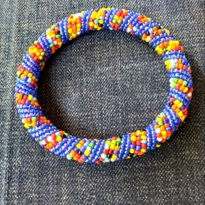 Bracelet African Colorfful Beaded Style